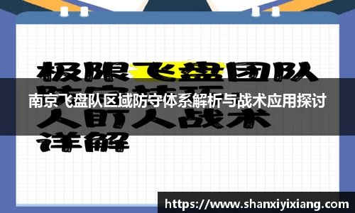 南京飞盘队区域防守体系解析与战术应用探讨