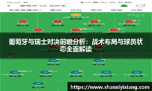 葡萄牙与瑞士对决前瞻分析：战术布局与球员状态全面解读